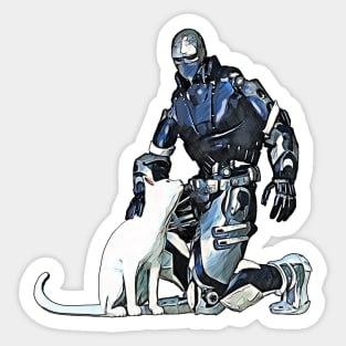 Android Petting Kitty Sticker